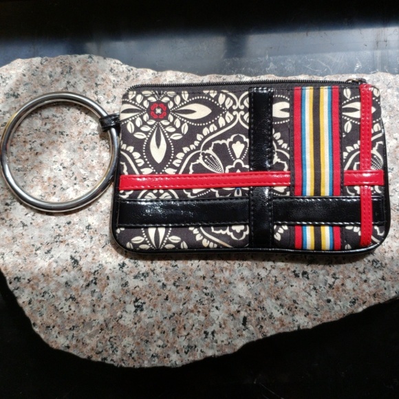 Vera Bradley bag with matching clutch - Picture 2 of 4
